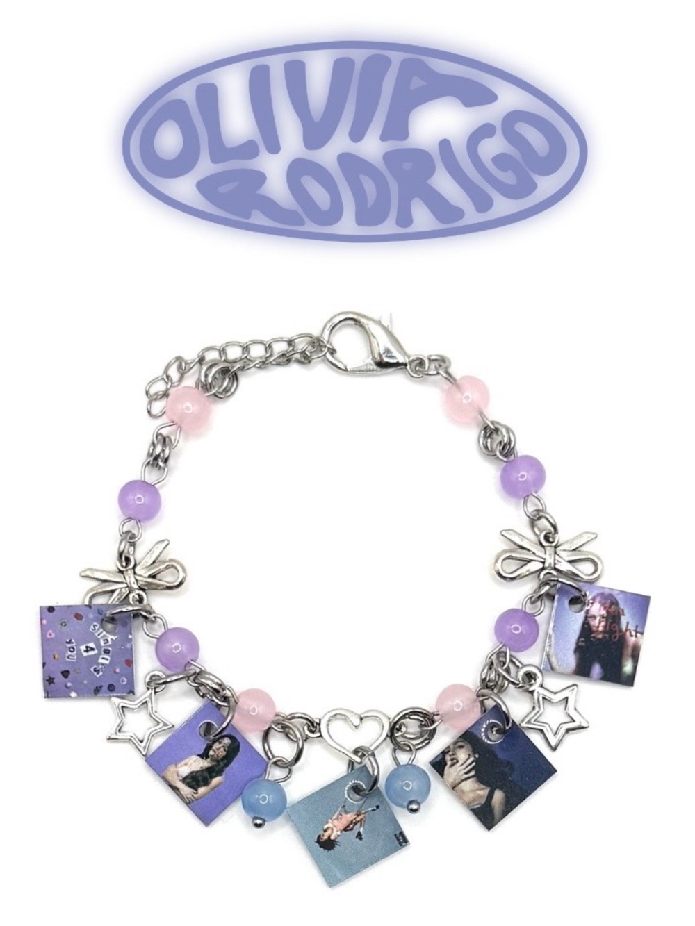 Olivia Rodrigo Album Charm Bracelet | Concert Outfit Accessories